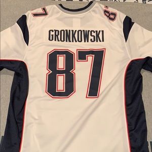Nike patriots rob gronkowski nfl jersey xl
